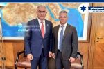 دیدار محرمانه پهلوی و رئیس موساد تائیدیست بر بودن پهلوی در جزیره شیطانی اپستین منتهی فعلا اسم او علنی نمی شود !!!